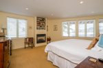 BR 3- Guest Suite with Bridged King OR 2 Twin beds and Fireplace